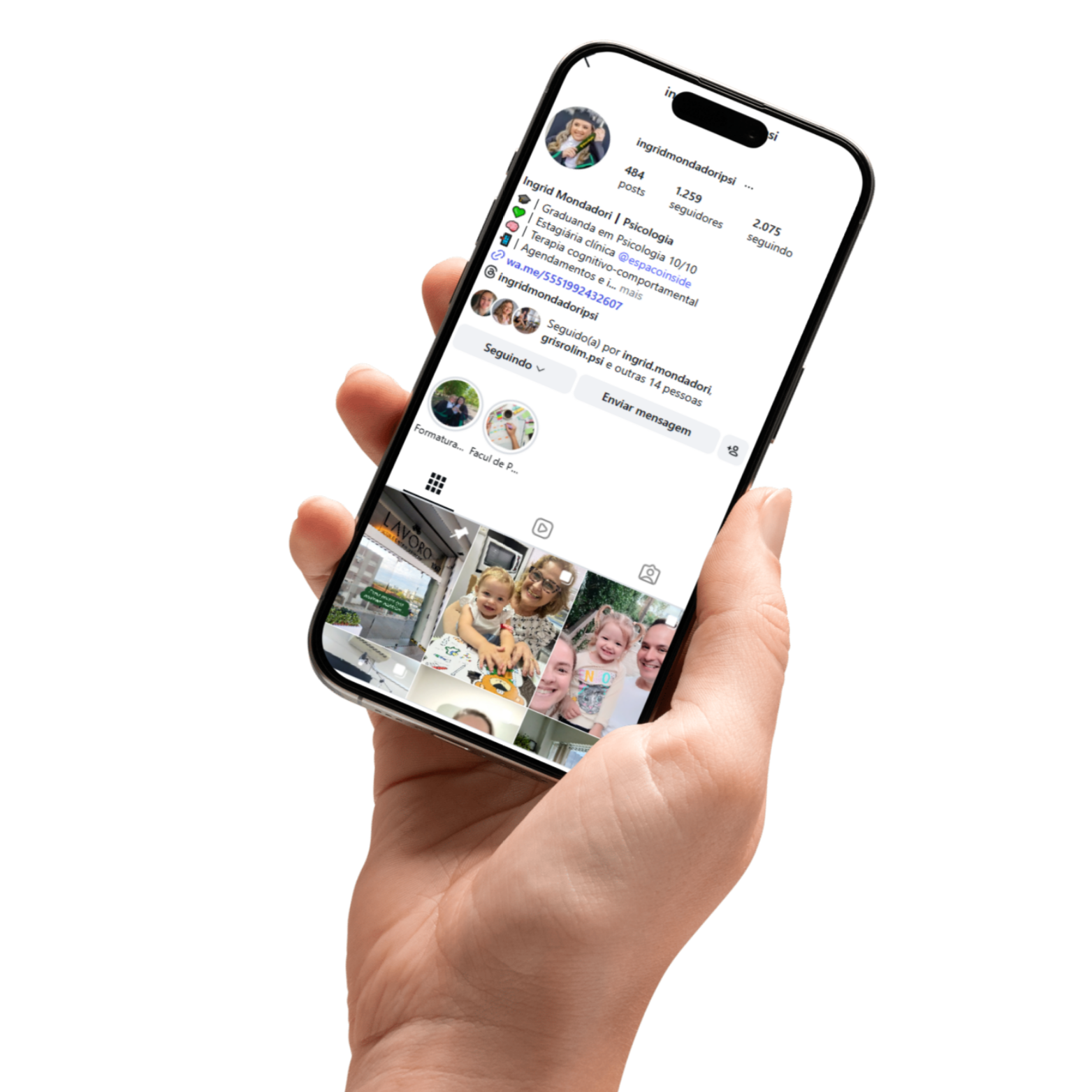 Agendamento Ingrid Mondadori